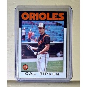 1986 Cal Ripken Topps Baseball Card #340
